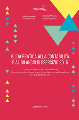 Guida pratica alla contabilità e al bilancio di esercizio 2016  -  Principi, schemi, criteri di valutazione - 250 casi professionali